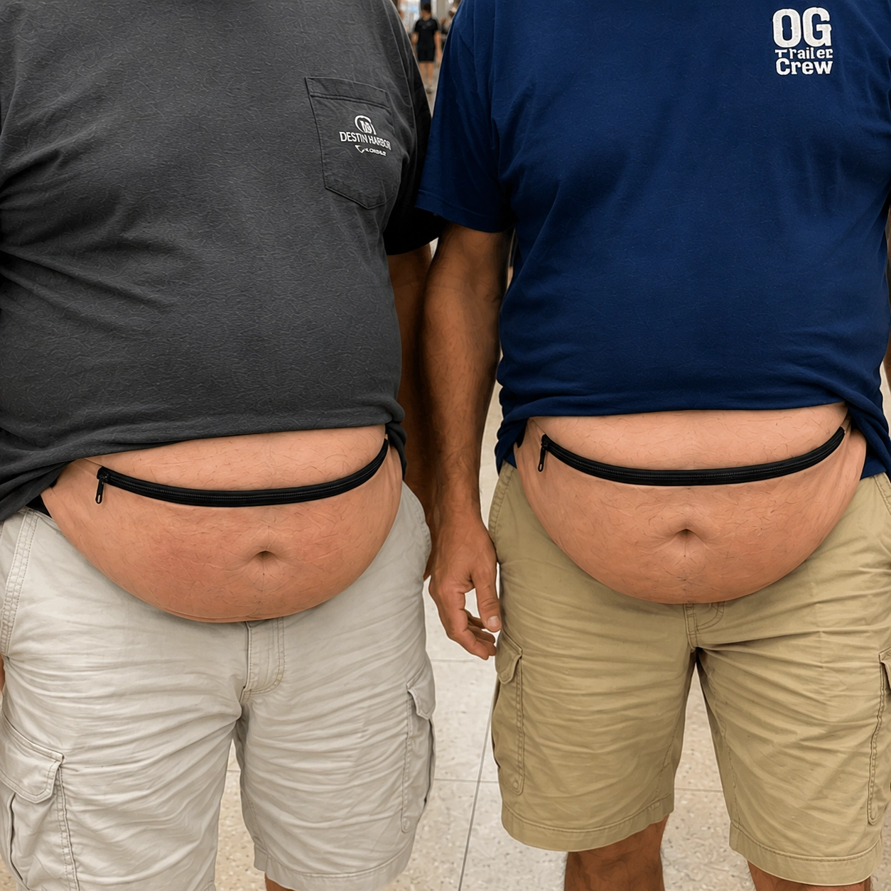 THE BELLY BAG THAT FOOLS EVERYONE